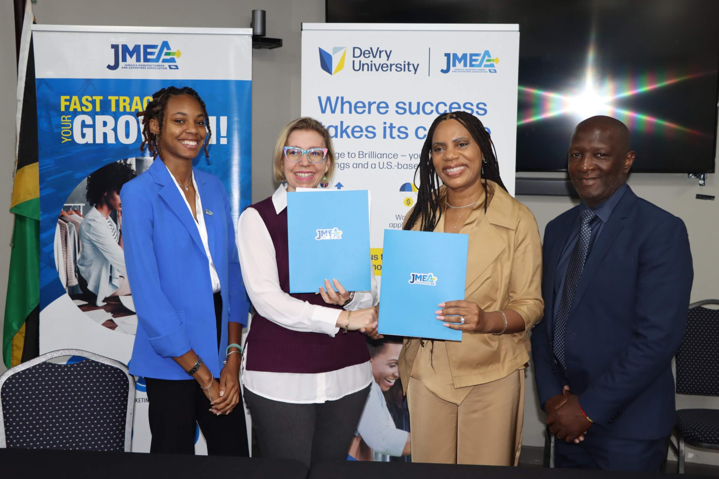 With Skills at the Top of Her Second-Term Agenda, JMEA’s Silvera Signs Workforce Deal with DeVry University